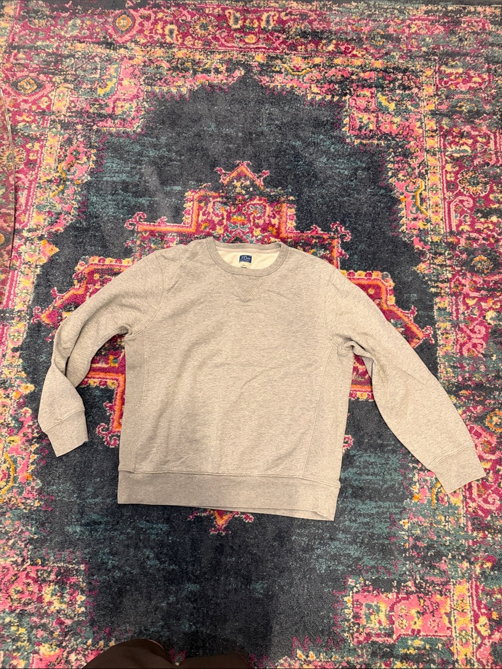 J. Crew Men's Crewneck Sweater - Grey